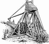 Mangonel Medieval Trebuchet Clipart Chinese Etc Engine Search Catapult Original Usf Edu Counterweight Small Medium Large Castle sketch template