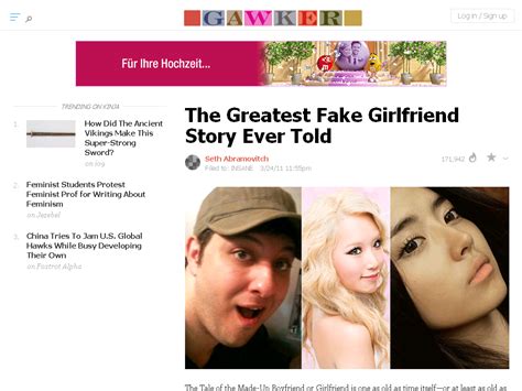 The Greatest Fake Girlfriend Story Ever Told