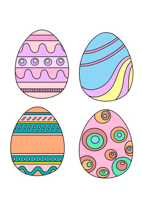 printable colored easter eggs freebie finding mom