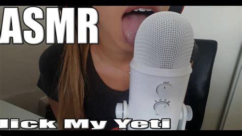 {asmr} Licking My Microphone Wet Sounds 👅🎤 Youtube
