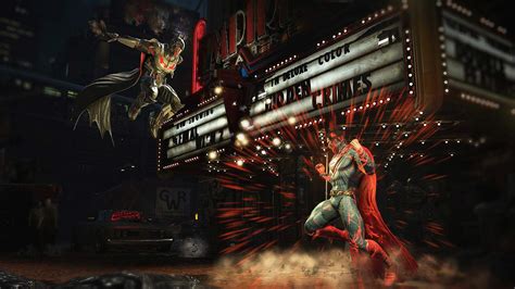 game review injustice     single player fighting game