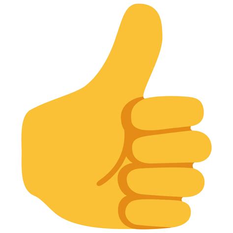 good clipart thumbs  emoji good thumbs  emoji transparent