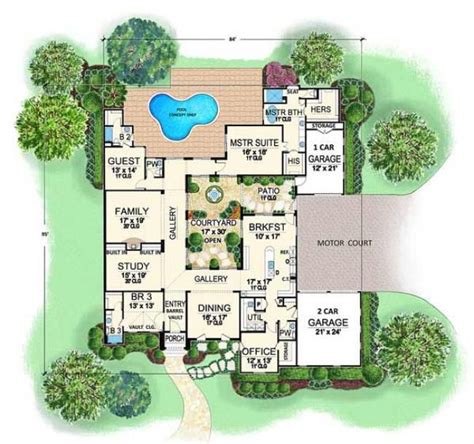 pin  home floor plans