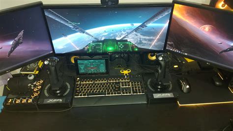 First X56 Dual Stick Setup In The World Test Phase R Starcitizen