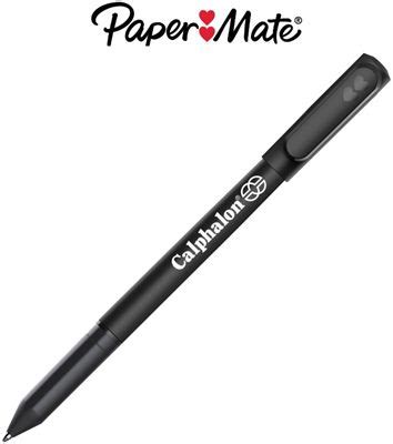 custom black pens  paper mate  medium point black ink pens
