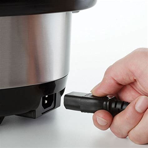 Aroma ARC-616SB rice cooker detachable power cord