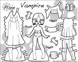 Paper Halloween Doll Printable Vampire Happy Print Dolls Color Paperthinpersonas Pages Colouring Pixie Thin Personas Pdf Getdrawings Drawing Bw Choose sketch template