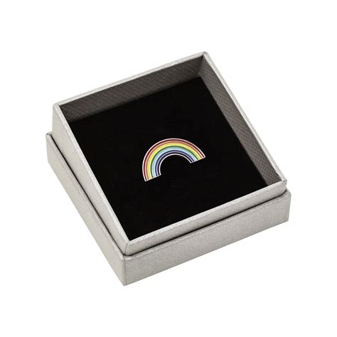 rainbow gay pride lapel pin same sex lapel badge