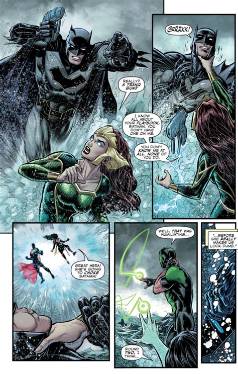 Mera Vs The Justice League Comicnewbies