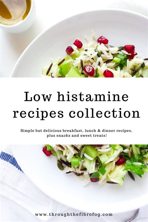 histamine recipes collection includes vegan vegetarian dairy