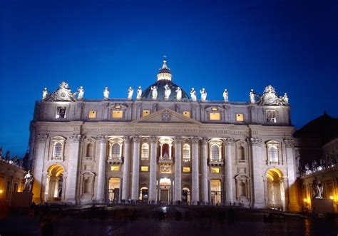 filesaint peters basilica  rome  nightjpg wikipedia