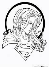 Supergirl Coloring Jamiefayx Kolorowanki Dzieci Superheroes Gratistodo Kara Pre02 sketch template