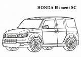 Coloring Pages Honda Boys sketch template