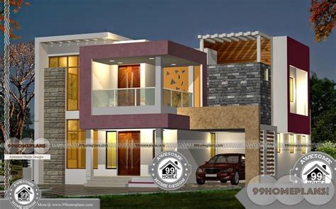 beautiful double storey house plans  modern contemporary designs
