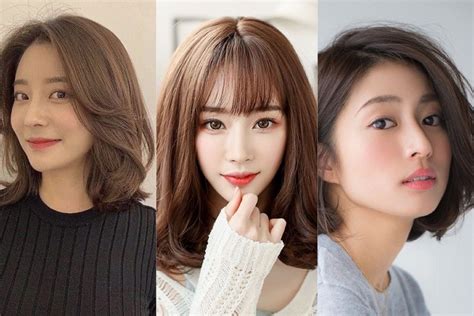 Model Rambut Pendek Ala Korea Yang Bagus Untuk Wajah Oval Dan Bikin