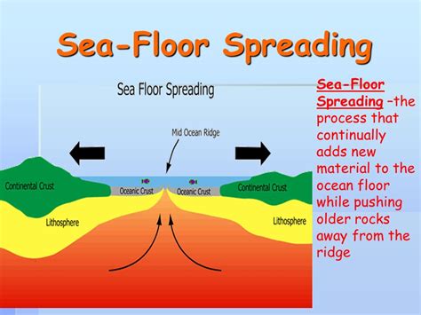 sea floor spreading definition