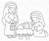 Nativity Presepe Blanco Nacimientos Pesebres sketch template