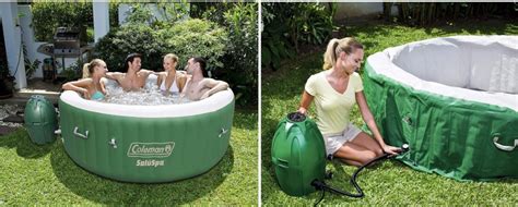 The Best Practical And Portable Inflatable Coleman Saluspa Hot Tubs