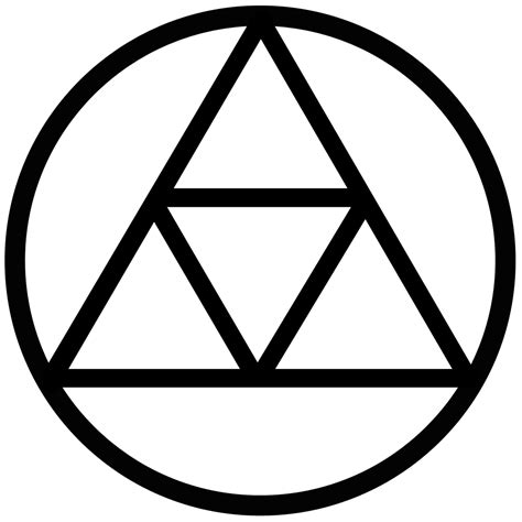 triforce symbol triforce outline