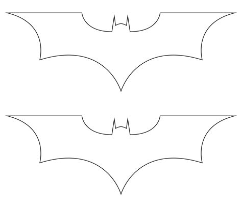 halloween bat stencils printable     printablee