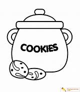 Cookie Coloring Kids Date sketch template