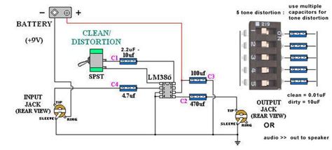 picture  parts list wiring diagram diy guitar pedal diy guitar amp guitar pedals