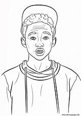 Smith Coloring Jaden Celebrity Pages Printable Info sketch template