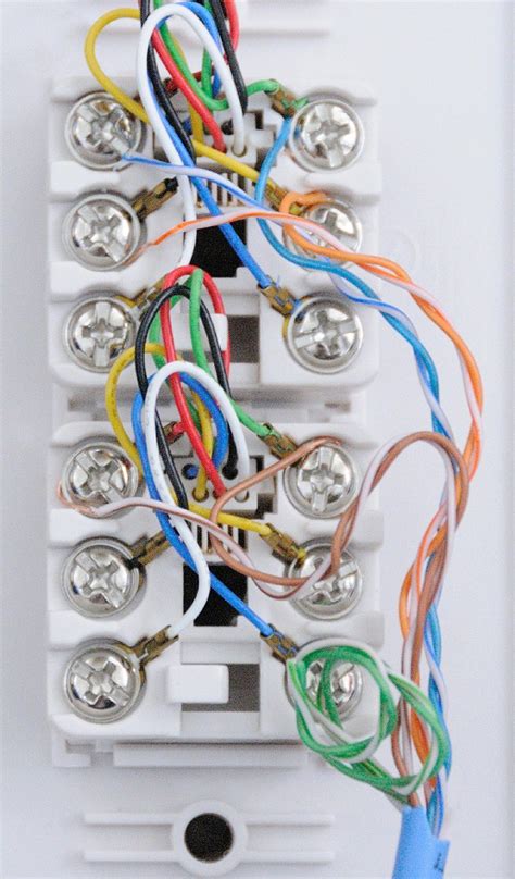 home phone wire color code
