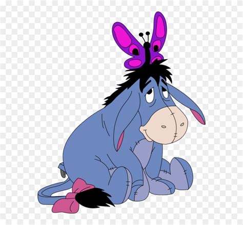 clipart eeyore winnie  pooh eeyore png  transparent png