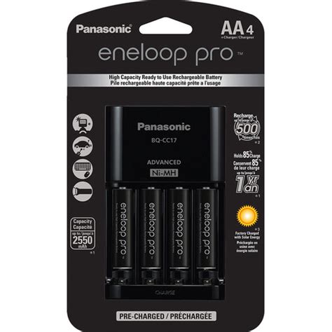 Panasonic Eneloop Pro Rechargeable Aa Ni Mh K Kj17khca4a Bandh