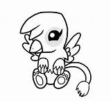 Griffin Baby Coloring Pages Color Theshadowstone Printable Deviantart Drawings Brian Getdrawings Getcolorings sketch template