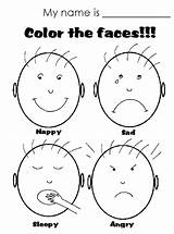 Worksheets Happy Emotions Coloring Sad Pages Preschool Face Faces Emotion Worksheet Kids Feelings Kindergarten Angry Color Printable Emociones Activities Para sketch template