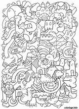 Adulte Ausmalbilder Jugendlich Antistress Curieux Zen Coloriages Erwachsene Frei Druckbare Adultes Colouring Grown Zentangle Drawings Fois Imprimé Jecolorie sketch template