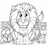 Coloring Lion Lamb Pages Teacher Lions Printable Worksheets Kids Getcolorings Getdrawings Jungle Monster sketch template