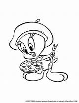 Colorear Piolin Silvestre Para Personajes Looney Tunes Plantillas Pagina Las sketch template