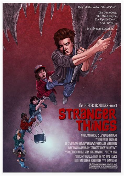 Retro Films Posters 🎬 Stranger Things Poster Stranger