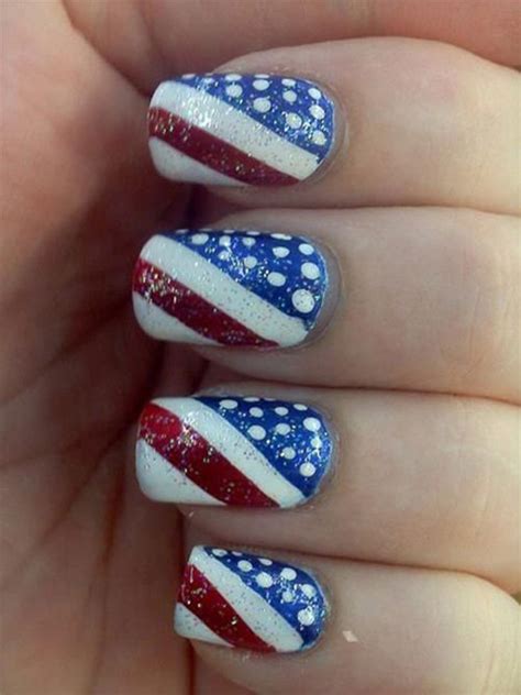15 Fourth Of July Acrylic Nail Art Designs Ideas Trends And Stickers