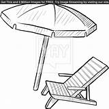 Beach Chair Drawing Coloring Easy Umbrella Chairs Simple Pages Drawings Adirondack Draw Summer Getdrawings Getcolorings Cartoon Printable Awesome Color Paintingvalley sketch template