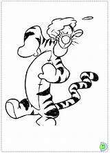 Tigger Coloring Pages Disney Dinokids Christmas Close Discover sketch template