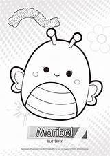 Coloring Squishmallows Pages Maribel Print Printable Xcolorings Noncommercial Individual Only Use sketch template