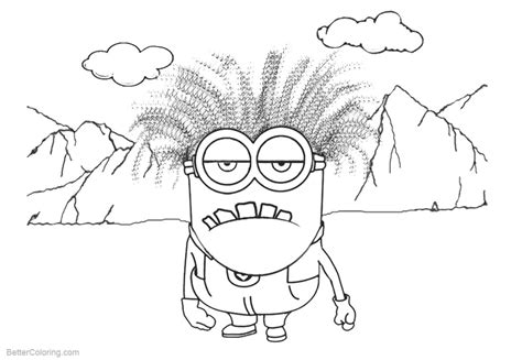 evil minion coloring pages outdoor  printable coloring pages