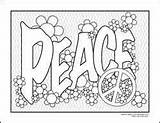 Peace Coloring Pages Signs Word Adult Adults Colouring Printable Sign Book Paix Color Pdfs Ages Getcolorings Only 30th January Man sketch template