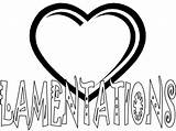 Lamentations Coloring Bible Pages Books Kids Printable Print Click sketch template