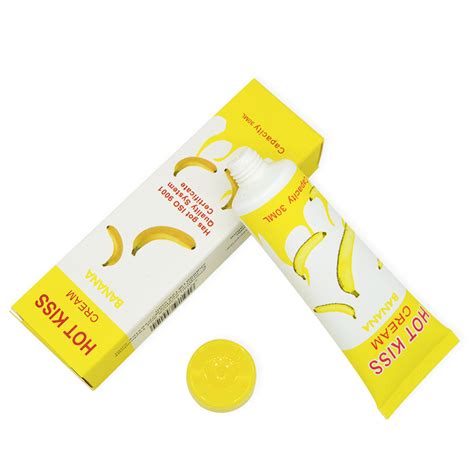 Hot Kiss Lubricant Banana Cream Sex Lube Body Massage Oil For Anal Sex