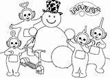 Teletubbies Coloring Pages Printable Colouring Coloring4free Cartoon Christmas Print Color Clipart Animated Printables Cliparts Popular Clip Coloringhome Library Printcolorcraft sketch template