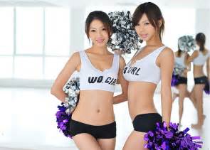 cute asian cheerleader