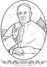 Coloring Pope Dover Pages Publications John Paul Ii Books Choose Board sketch template