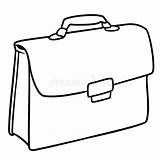 Briefcase sketch template