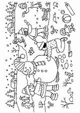 Coloriage Neige Dessin Colorier Bonhomme Imprimer Hugolescargot Vacances Coloriages Noël Bonhommes sketch template