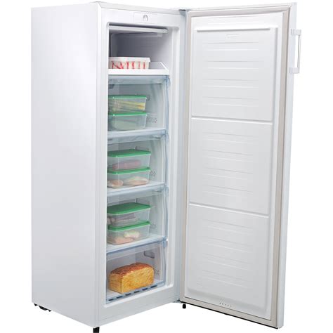 fridgemaster mtz  standing  litres   upright freezer white   ebay